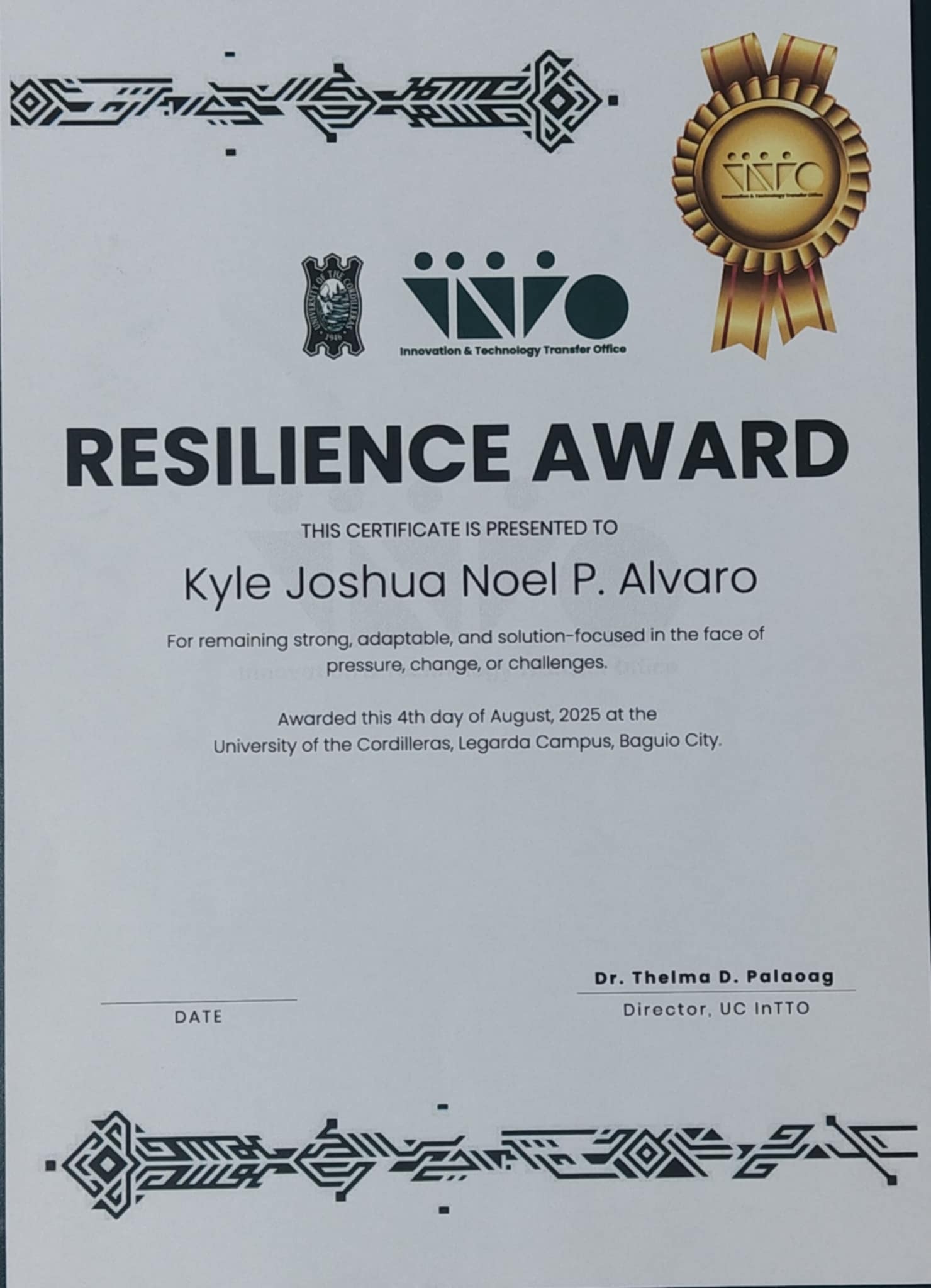 Certificate 2